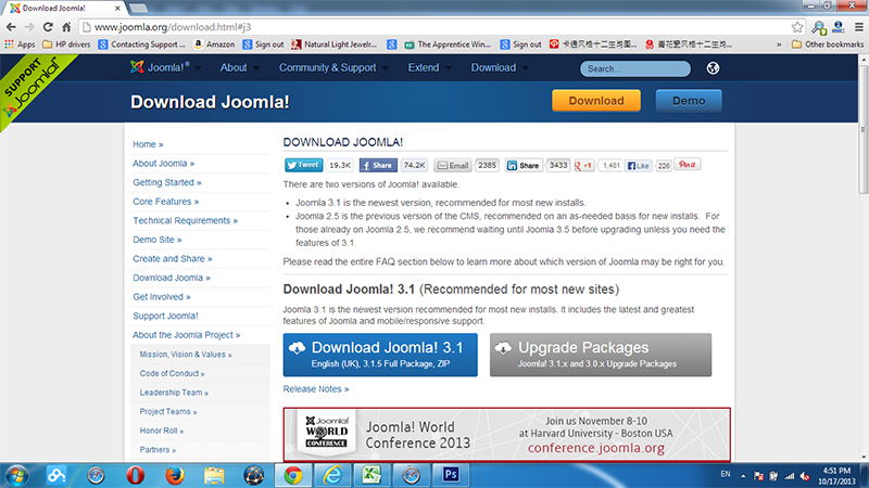 Download Joomla 3.x Download Joomla 3.x