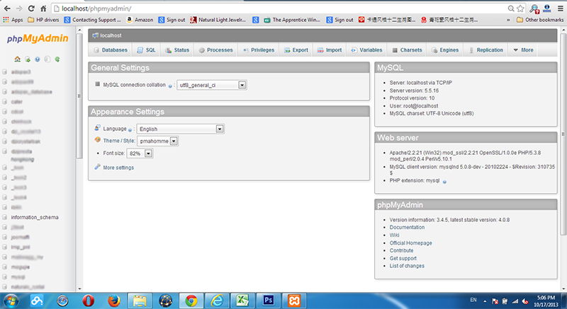 Create database before Joomla installation Create database before Joomla installation