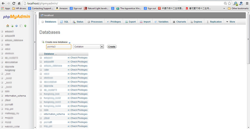 Joomla 3 database Joomla 3 database