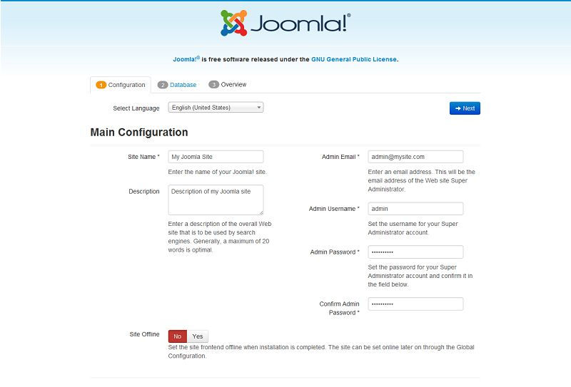 Joomla 3 Configuration Joomla 3 Configuration