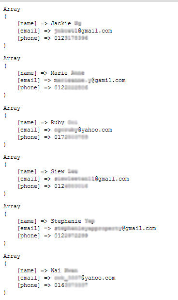 extract the name, email and phone number extract the name, email and phone number