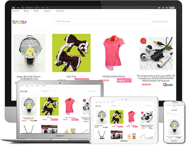 Responsive Template for Bijak Mall Responsive Template for Bijak Mall
