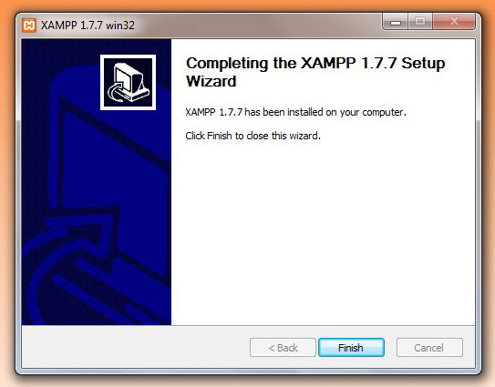 xampp设置完成 xampp设置完成
